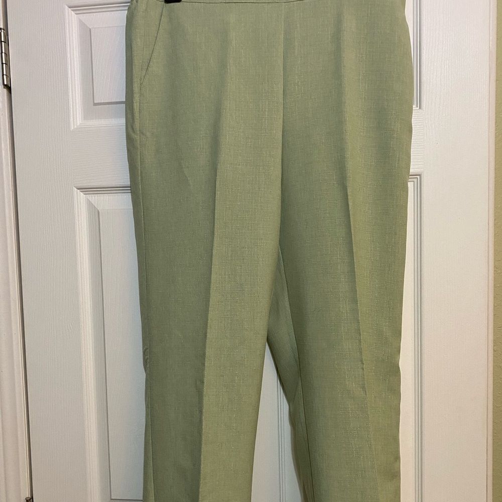 Alfred Dunner Sage NWT Springtime in Paris Proportioned Short 14 - Picture 2 of 9
